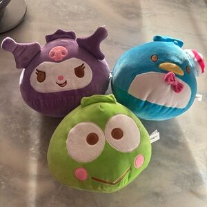 3 Sanrio hello kitty dumpling lot 10”